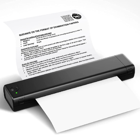 Portable Wireless A4 Thermal Printer (Single Unit) - portable A4 printer