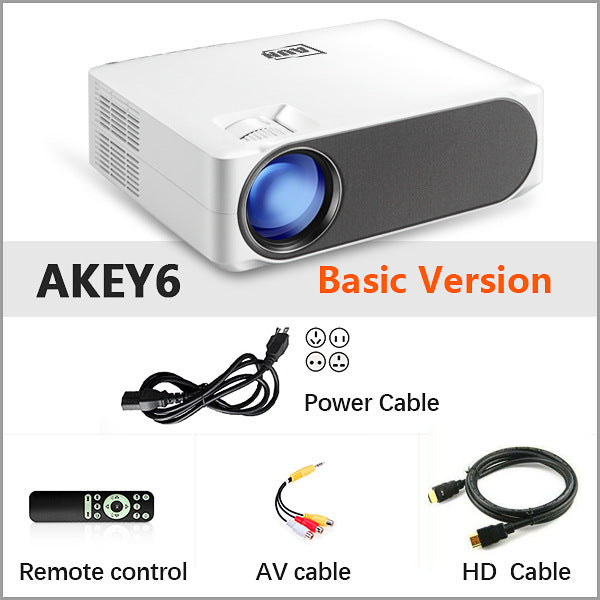 AUN 1080P Smart HD Projector with 4K Capability - 4K capable projector
